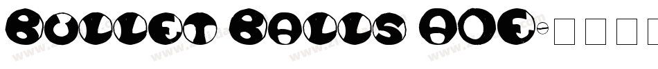 Bullet Balls AOE字体转换